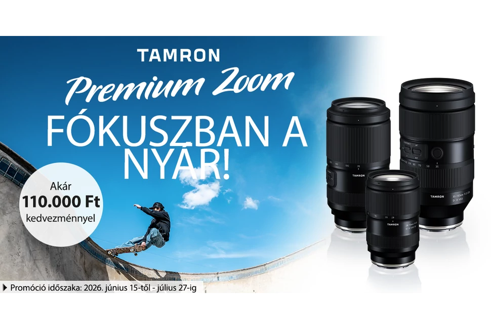 Tamron Nyári akció 2026