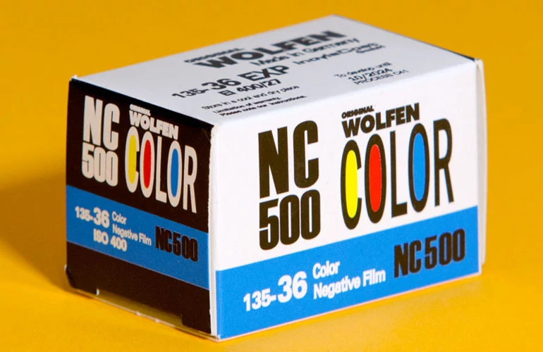 NC500 WOLFEN COLOR 36 színes negatív film