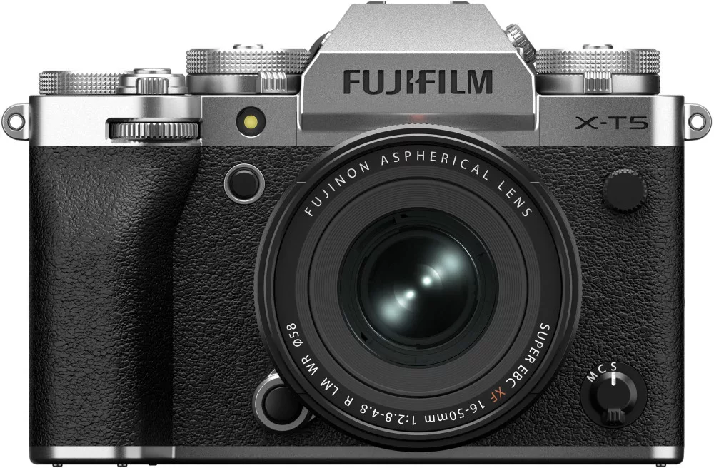 Fujifilm X-T5 váz + XF16-50 f2.8-4.8 R LM WR objektív - Kit - Ezüst