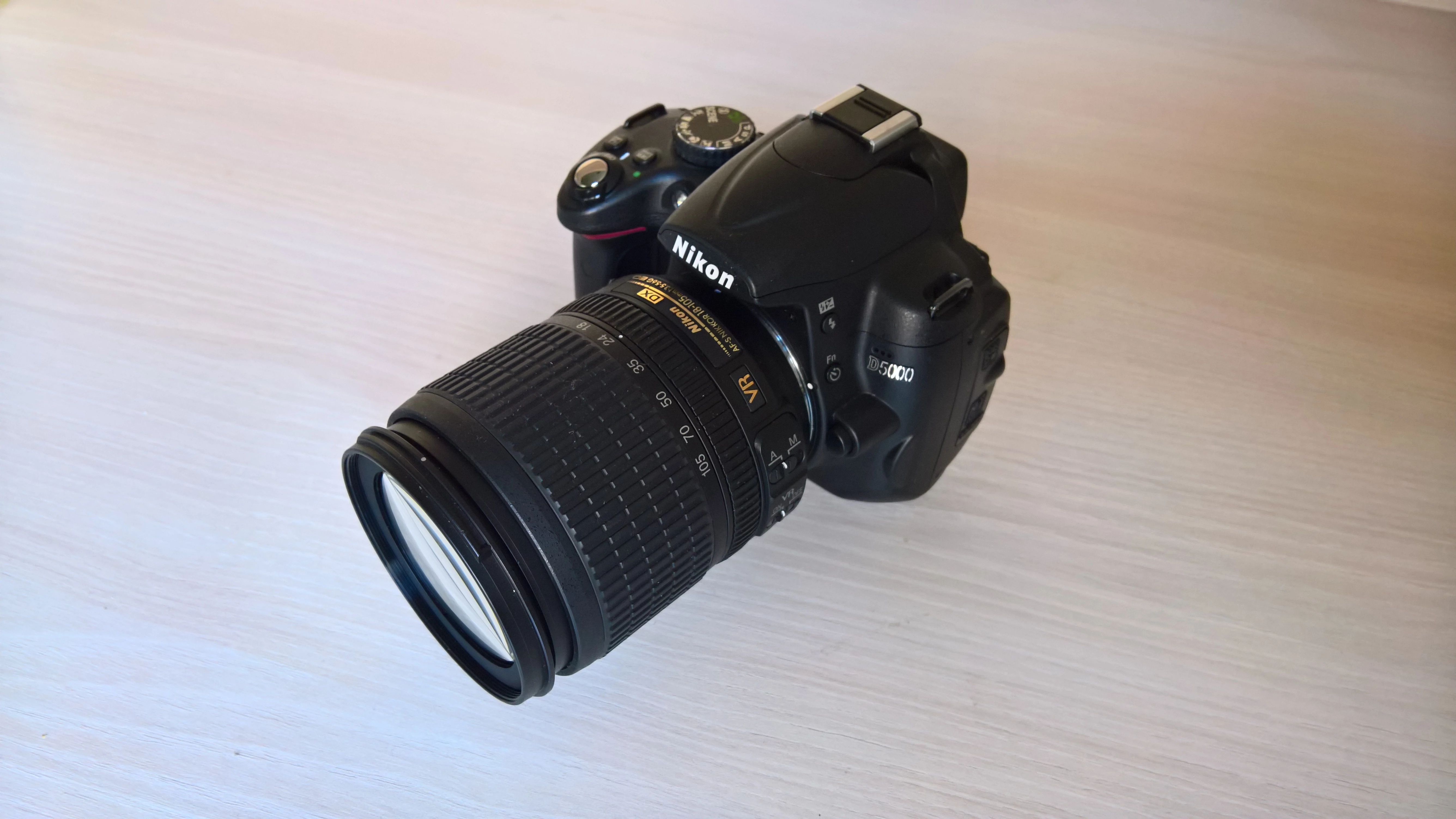 Nikon D5000 + 18-105 VR használt