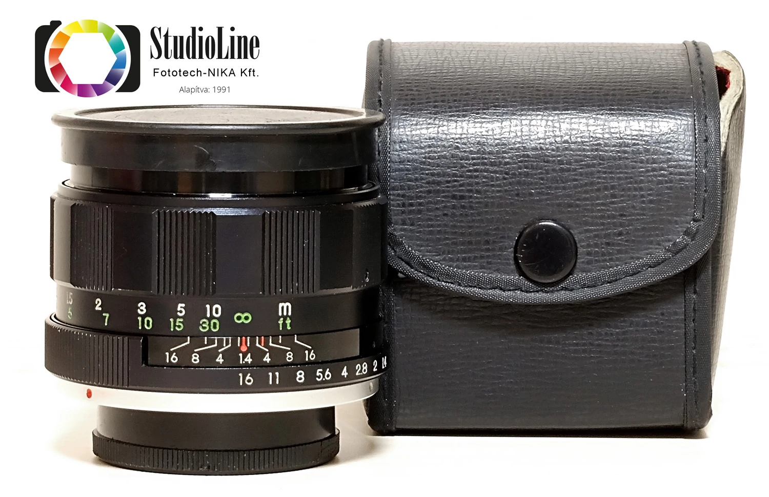 Universar 55mm F1.4 M42 objektív Használt