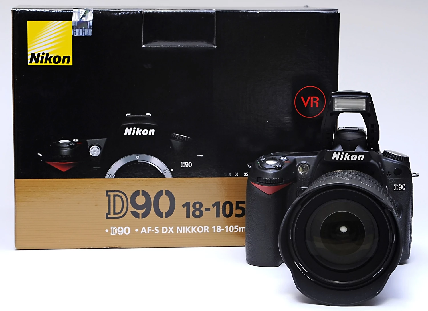 Nikon D90 + 18-105 F/3.5-5.6 G ED VR Használt