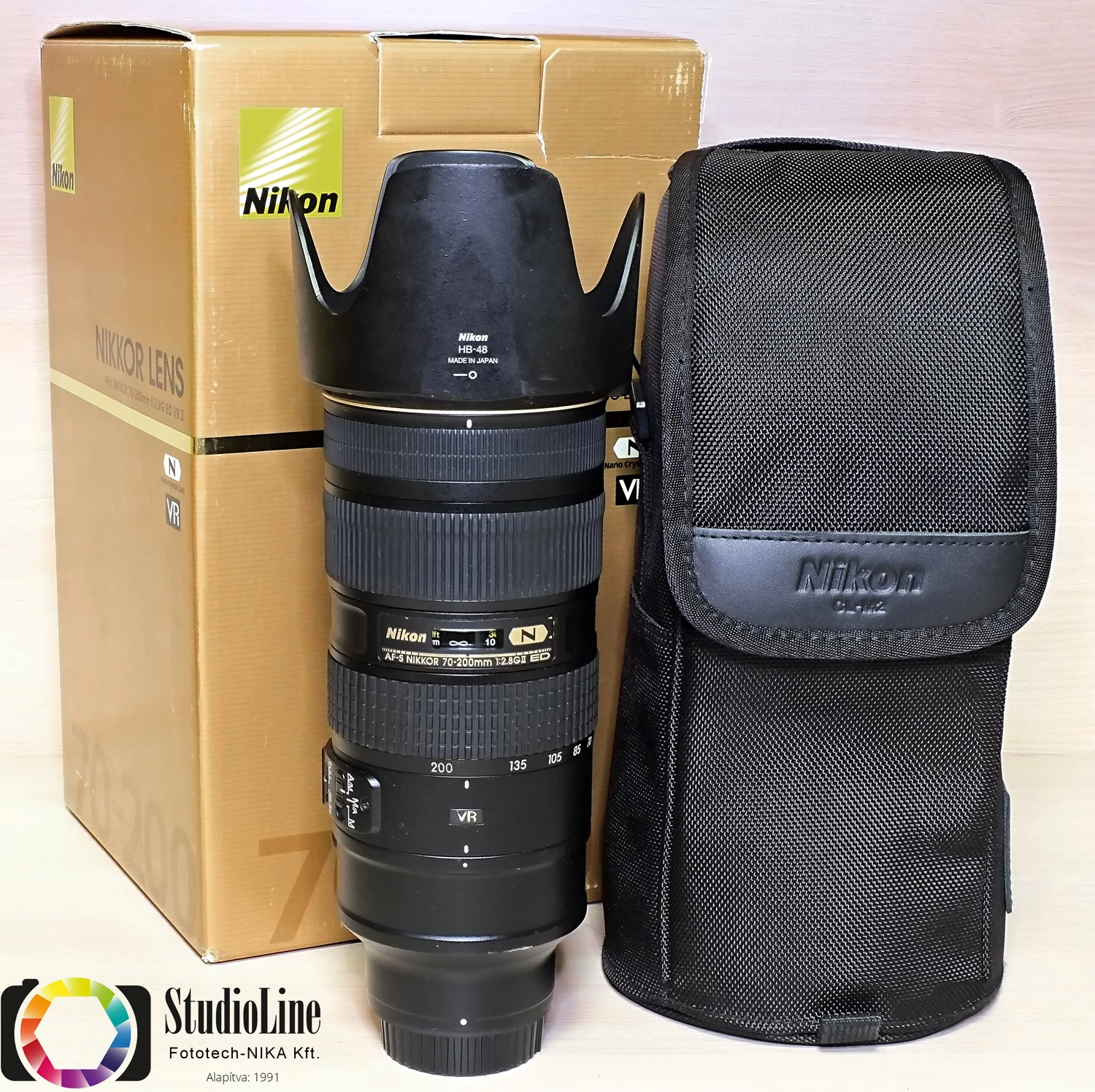 Nikon AF 70-200mm F/2.8 G ED VR II - Használt