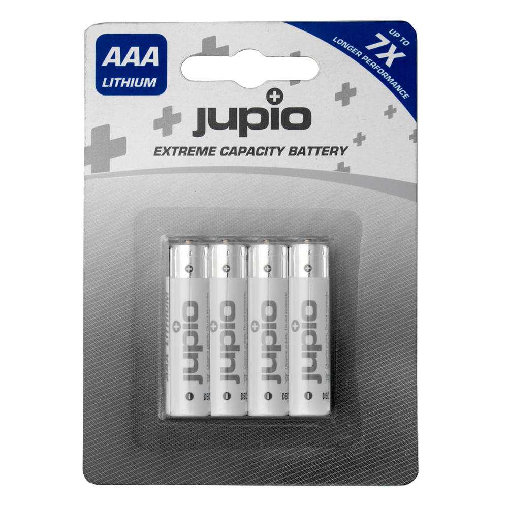 Jupio Lítium elem (mini ceruza) AAA/4db