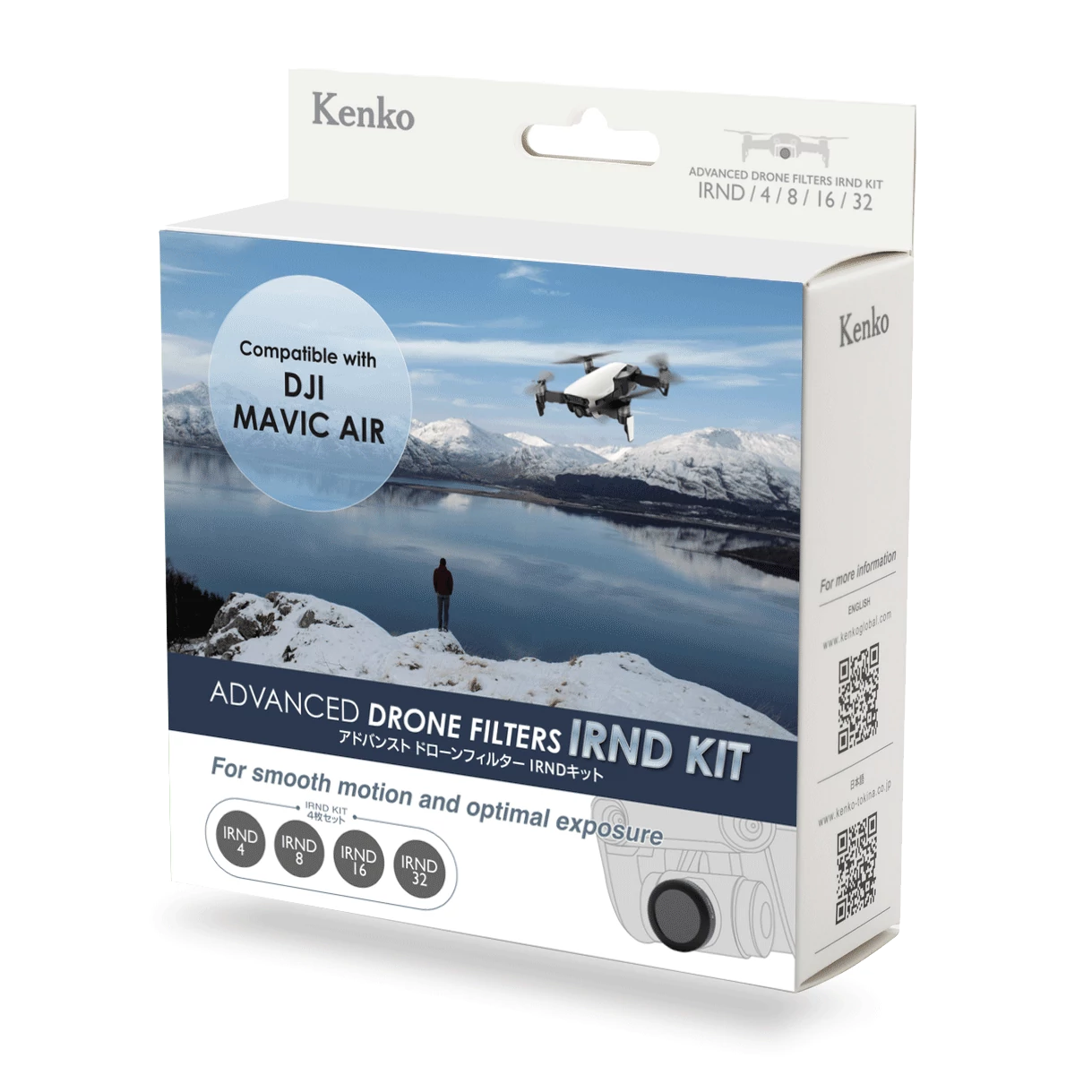 Kenko Drone Filter Kit IRND Szűrő készlet DJI Mavic Airhez