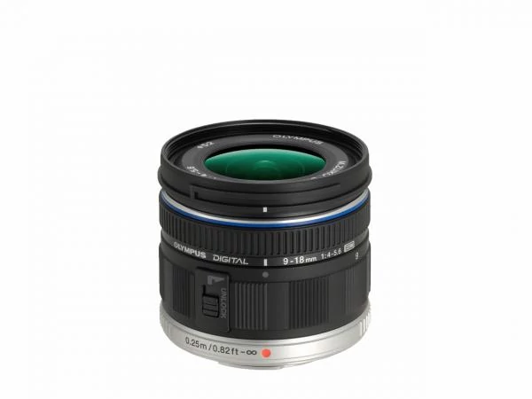 Olympus M.Zuiko Digital ED  9-18mm F1:4.0-5.6 fekete