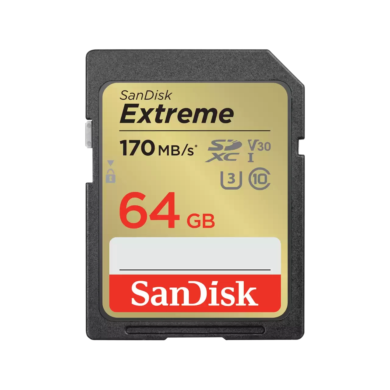 SANDISK SDXC EXTREME 64GB, 170/80 MB/s (121579)