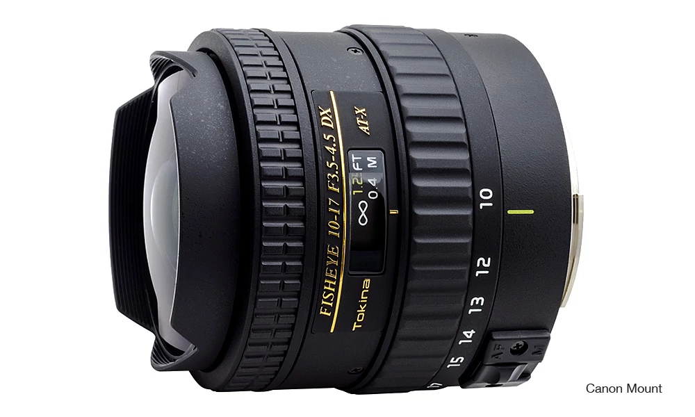 Tokina AT-X 10-17mm F/3.5-4.5 AF DX Fisheye - Nikon