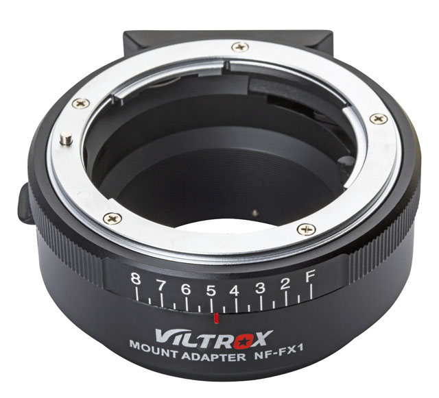 Viltrox NF-FX1 Nikon F Fujifilm X bajonett adapter